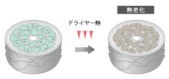 熱老化イメージ